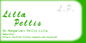 lilla pellis business card